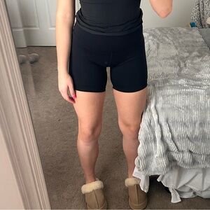 lululemon 6” wunder train black shorts. Size 8. Worn maybe twice